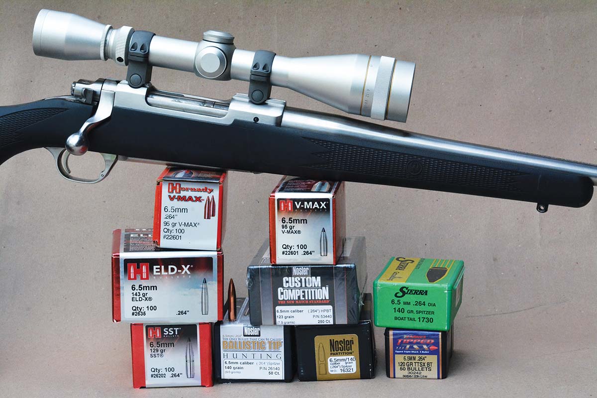 The 260 Remington will stabilize a variety of bullet weights and styles.